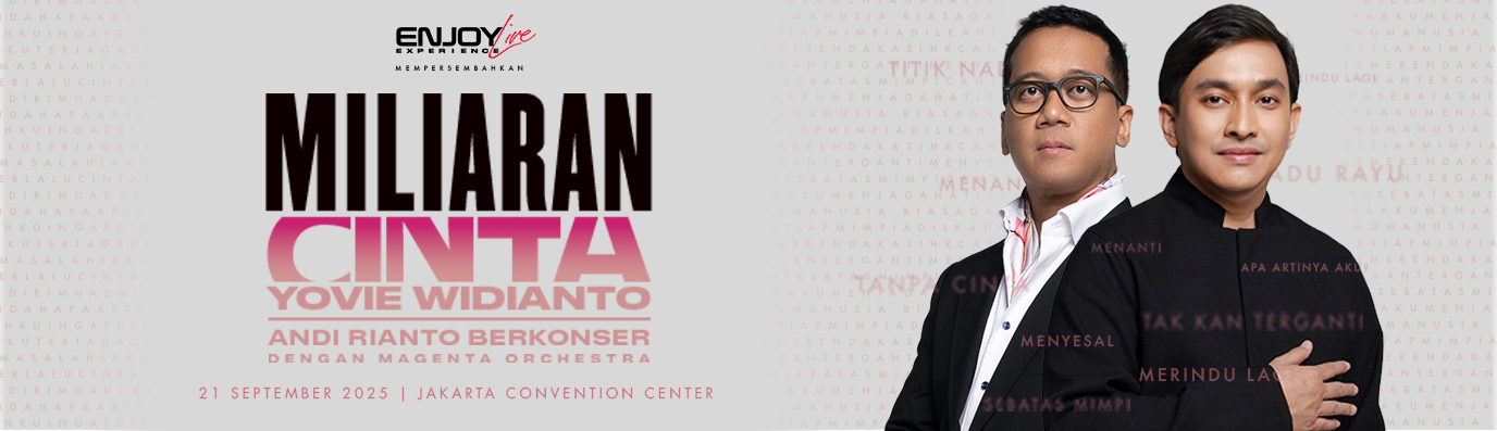 Miliaran Cinta Yovie Widianto : Andi Rianto Berkonser